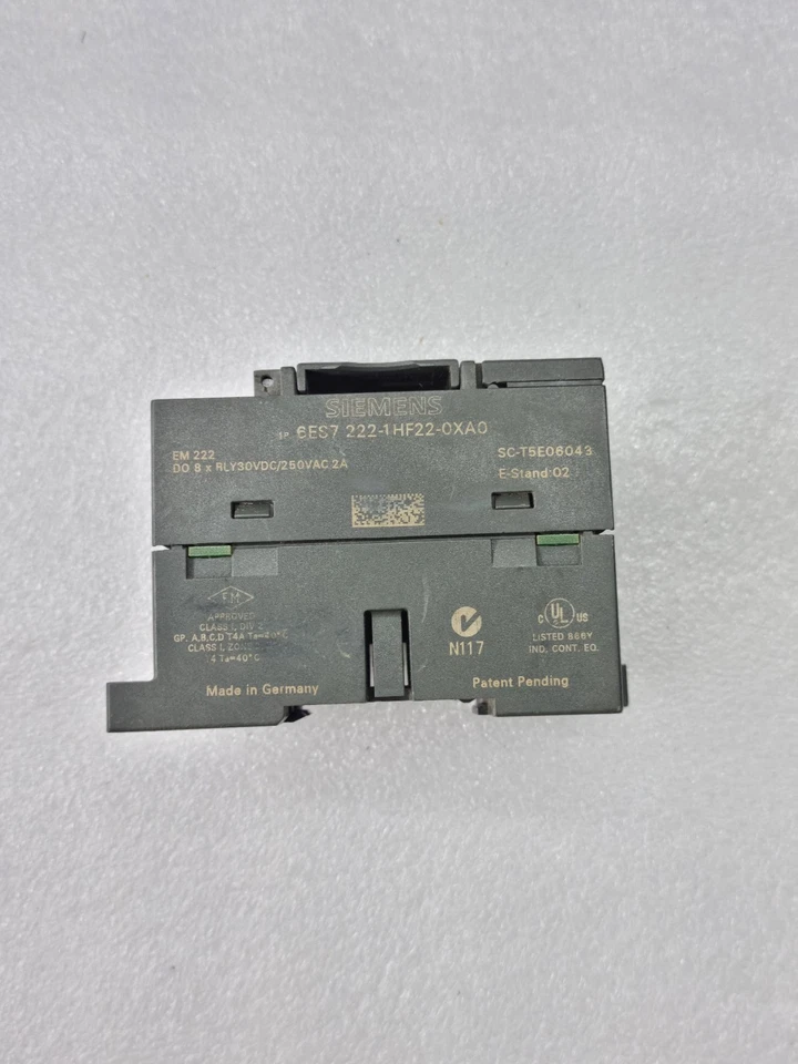 Siemens 6ES7 222-1HF22-0XA0 EM 222 Digital Output Module | Made In Germany